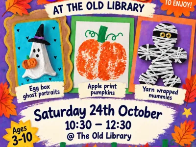 October 2026 crafts poster
