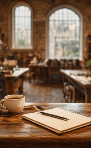 General library scene image