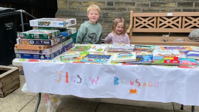 George and Olive stall